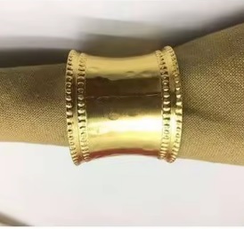 Venta al por mayor de servilleteros de metal de hierro de lujo respetuoso con el medio ambiente forma personalizada de alta calidad último diseño estilo Hotel mesa de eventos de boda - Product Image 4