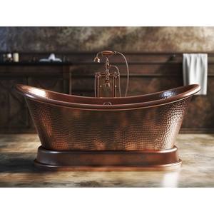 La superficie lisa y fantástica de un bañera de cobre es muy demandada y proporciona una experiencia de baño cómoda y lujosa. - Product Image 2