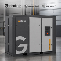 Compresseur d'air à vis industriel à aimant permanent VSD 15KW 22KW 10 bars pour gonflage de pneus, atelier de réparation automobile, triphasé 380V, certifié CE