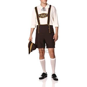 High Quality Cow <b>Leather</b> Bavarian <b>Shorts</b> Lederhosen New Arrival Customizable OEM ODM Services Hot Sale Factory Manufacturer - Product Image 1