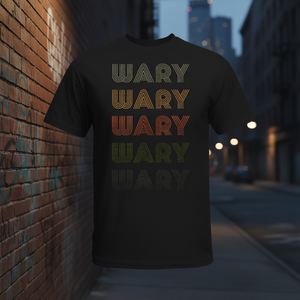 Camiseta Casual para Hombre, Estilo Grunge Vintage, Negra, Cuello Redondo, Manga Corta, con Serigrafía, para Uso Promocional - Product Image 3