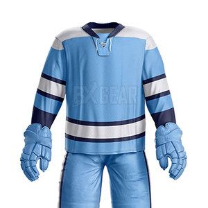 Uniforme de hockey sobre hielo de diseño premium para hombres, duradero y cómodo, perfecto para la práctica de entrenamiento - Product Image 5