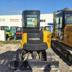 Miniexcavadora de orugas Komatsu PC55MR de 5,5 toneladas usada, excavadora de segunda mano 5,5 con bomba esencial y componentes de motor - Product Image 4