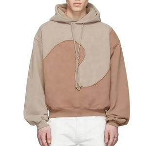 Dernier design, meilleur style unique, sweat-shirts à capuche oversize 100% coton, prix bas, épaules tombantes, grammage lourd, sweat-shirts personnalisés pour hommes - Product Image 4