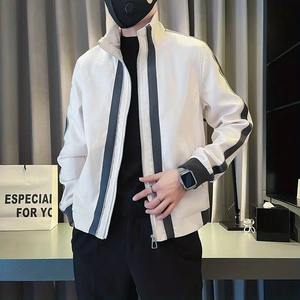 Moda 2025 Casual moda chaquetas con cremallera ropa de hombre colores contrastantes camisas de malla a cuadros chaquetas de hombre estilo de moda - Product Image 5