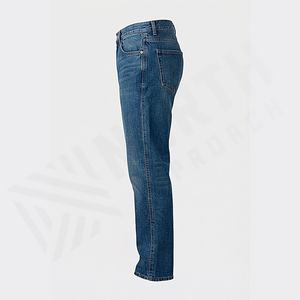 Pantalones Vaqueros Deportivos para Hombre, Venta al por Mayor, Personalizados, de Alta Calidad, Ropa Casual de Calle, Pantalones Ajustados para Exteriores, Color Personalizado - Product Image 3