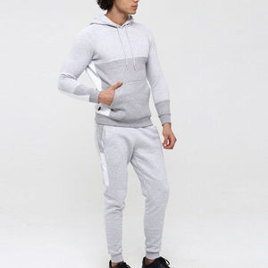 Chándales lisos en blanco de invierno para hombre de la mejor calidad al por mayor sudaderas con capucha personalizadas diseño tendencia temporada de invierno ropa de calle para hombre chándales - Product Image 6