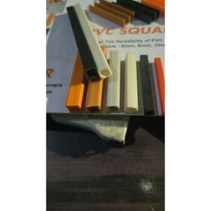 Profilé carré en PVC de haute qualité, extrusion plastique de 10 mm pour la conception personnalisée et l'utilisation en ingénierie, pour la vente à l'exportation - Product Image 5