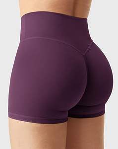 High-Waisted Women's Biker Shorts with <b>Tummy</b> <b>Control</b> Spandex Gym Workout Yoga Shorts Breathable Hot Pattern Athletic Shorts - Product Image 1