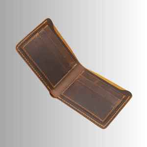 Portefeuille Homme en Cuir Véritable de Haute Qualité, Multifonctionnel, Fin, Minimaliste, Très Résistant, pour l'Extérieur - Product Image 2