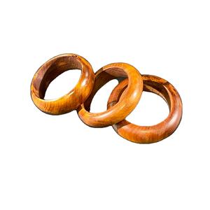 Best <b>Wood</b> <b>Napkin</b> <b>Ring</b> With Natural Finishing and Shaped Best Quality for Home Hotel Restaurant and Party Decoration - Product Image 3
