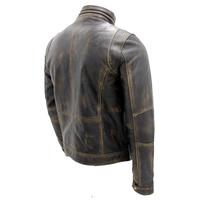 2025 veste en cuir de haute qualité pour hommes OEM dernière mode conception unique col montant tissu à capuche pour l'hiver