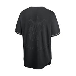 Bajo MOQ Ropa deportiva Uniforme de béisbol cómodo Tamaño personalizado Ropa juvenil Uniforme de béisbol - Product Image 6