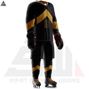 Men Ice Hockey Uniform Lightweight Best Designs Hot Selling Durable Material <b>Cheap</b> Rate Men Ice Hockey Uniform - Product Image 2