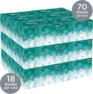 Toallas de Mano Kleenex Ultra Suaves en Caja Pop-Up, 8.9" x 10", 70 Hojas/Caja, 18 Cajas/Caja de Transporte (11268) - Product Image 5