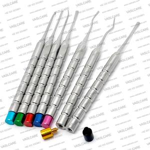 ชุดเครื่องมือผ่าตัดทางทันตกรรมเหล็ก7ชิ้นเครื่องมือดึงราก periotome สำหรับลิฟท์ราก PDL vaslcare หรูหรา - Product Image 6