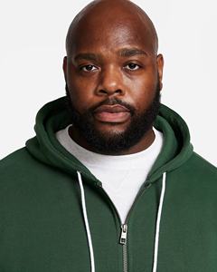 เสื้อฮู้ดซิปผ้าฟลีซคอตตอนคุณภาพสูง 100% ปักโลโก้ตามสั่ง พิมพ์ลาย เสื้อฮู้ดเปล่าสำหรับฤดูหนาว เสื้อสเวตเชิ้ตสำหรับผู้ชาย - Product Image 2