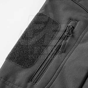 แจ็คเก็ตซอฟต์เชลล์ทำจากโพลีเอสเตอร์แจ็คเก็ตระบายอากาศใช้กลางแจ้งโลโก้ตามสั่ง - Product Image 6