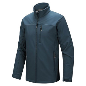 Vente en gros de veste coupe-vent en nylon softshell personnalisée pour hommes 2025 vintage avec fermeture éclair délavée pour l'hiver - Product Image 6