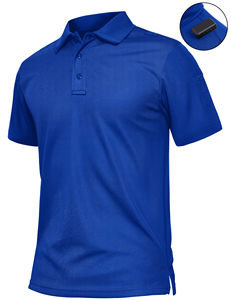 Polo de Golf para Hombre, Camisa Personalizable con Patrón Sólido, Manga Corta de Punto y Lona de Poliéster, Polo Personalizado, Novedad - Product Image 6