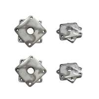 Pièces de tôle découpées au laser CNC personnalisées pour systèmes d'automatisation, machines industrielles et assemblage d'armoires de commande