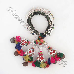 Banjara-tobillera de estilo Tribal, brazalete de danza del vientre, fusión - Product Image 3