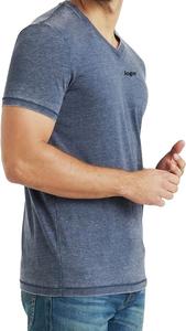 T-shirt pour homme 100% coton entièrement personnalisable, nouveau style épaule tombante avec coupe incurvée à séchage rapide - Product Image 5