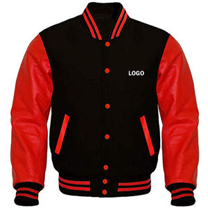 Chaqueta Varsity de alta calidad Chaquetas Varsity Letterman de calidad superior Nombres de equipos personalizados Chaquetas Varsity Letterman bordadas - Product Image 2
