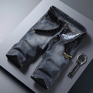 Top Quality Casual Shorts Quick Dry Custom Washed Breathable Denim Shorts Premium Cotton Stylish Design <b>Men's</b> Jeans - Product Image 3