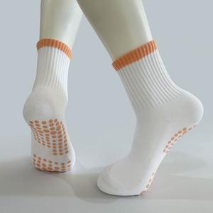 Winter Custom High Quality Breathable Casual Men's Yoga Grip <b>Socks</b> Anti-Skid Design <b>Moisture</b>-Wicking Personalized Embroidery - Product Image 5