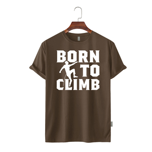 T-shirt décontracté pour homme grande taille, été 2026, léger, tricoté, 100 % coton, respirant, écologique, séchage rapide, col rond, manches courtes, devant uni - Product Image 3