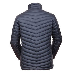 Veste matelassée décontractée d'hiver pour le streetwear, faible MOQ, légère pour les voyages, veste de randonnée en plein air, fermeture éclair, respirante, imperméable, fournisseur - Product Image 2
