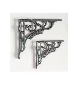 Support d'étagère robuste en fer pour garage, étagères murales industrielles, design décoratif à haute capacité de charge - Product Image 3