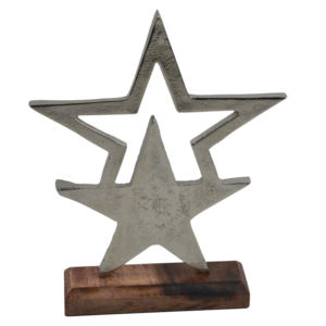 Bon Design Décoration de Noël Étoiles Festive Plaqué Finition Design Meilleur pour la Décoration de Noël Festive Design Decor - Product Image 5