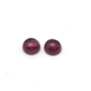 Turmalina Rosa natural 7mm cabujón redondo 1,65 Cts cabina de turmalina rosa oscuro incluida piedra suelta calidad superventas para Jewelle - Product Image 2