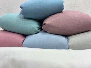 Cesta de tela suelta de alta calidad, estilo liso de poliéster para vestidos de niñas, precio al por mayor de Yan importado para camisa Karti de mujer - Product Image 3