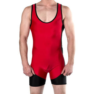 Uniforme de lucha libre de hombres levantamiento de pesas fabricante pakistaní mejor calidad color sólido al por mayor - Product Image 5