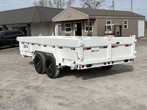 Remolque volquete blanco 7x16 barato a la venta - Product Image 6