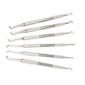 Venta al por mayor Dental Composite relleno Talladores Restauración Instrumentos de doble extremo Dental Composite relleno Talladores conjunto - Product Image 2