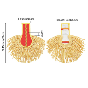 แผ่นปักไหล่หรูหราปักมือ ราคาโรงงาน ผู้ผลิตแผ่นปักไหล่สำหรับเครื่องแบบอย่างมืออาชีพ - Product Image 2