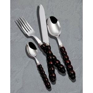 Stainless steel Silverware Luxury Portugal <b>utensil</b> <b>set</b> with Colorful MOP design handle <b>Utensil</b> Cutlery <b>set</b> - Product Image 3