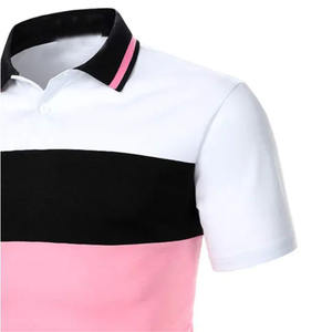 Polo de punto con técnica bordada de diseño ajustado personalizado de algodón transpirable de la mejor calidad al por mayor para hombre - Product Image 6