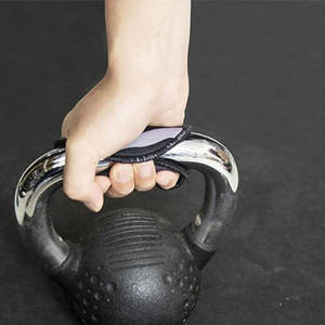 Empuñadura de levantamiento de pesas con logotipo personalizado Empuñaduras de mano personalizadas para seguridad Protectores de Palma personalizados Almohadillas de agarre de levantamiento de pesas - Product Image 5