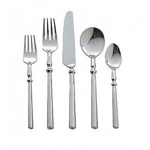 Cubiertos de boda de Hotel de restaurante de alta calidad, vajilla de acero inoxidable pulido con espejo plateado, juego de cubiertos - Product Image 2