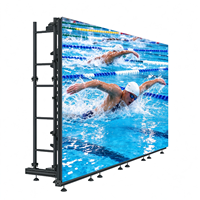 Écran LED vidéo extérieur XGCLED P3.91 500x500mm, écran de location, IP65 étanche, boîtier moulé sous pression, utilisation pour scène, événement, toile de fond