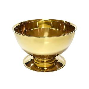 Hielera Metálica Plateada con Asa, Enfriador de Vino Duradero, Porta Champán para Barra y Decoración del Hogar - Product Image 2