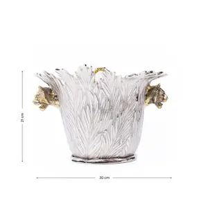 Table de salle à manger en aluminium martelé de qualité supérieure pour bar et hôtel, design moderne, écologique, fait main, ZAHID EXPORTS - Product Image 3