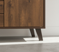 Meuble à chaussures moderne à 5 niveaux SC404 (Chêne Pacifique) – Mobilier de maison, salon, entrée, appartement, école – Design contemporain – Montage facile