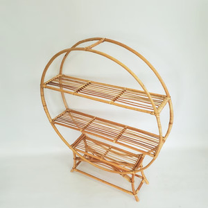 Estante redondo de mimbre, mueble de mimbre - Product Image 6