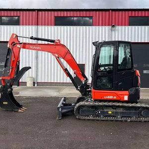 Miniexcavadora U48-5 Usada en Buen Estado con Motor Changchai, Bomba Hidráulica Shimadzu y Alta Potencia de Excavación - Product Image 1